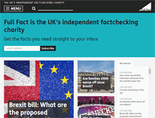 Tablet Screenshot of fullfact.org